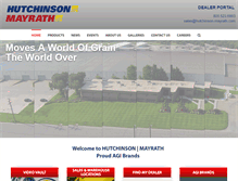 Tablet Screenshot of hutchinson-mayrath.com